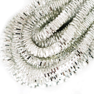Fil de métal professionnel de haute qualité dernière conception lumière brillant or vérifier purl fil de métal en gros #0091 - Product Image 5