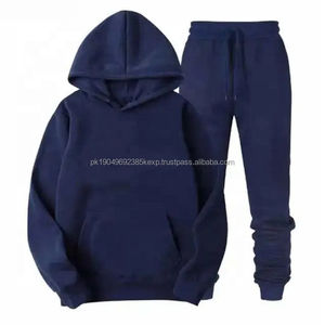 Winter Wear Customised Factory <b>Supply</b> Men's Comfortable Breathable Hoodie Set Lightweight Casual Training Wear Tracksuit - Product Image 1