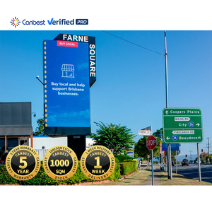 Al Aire Libre P6 P8 P10 alto brillo grande comercial Led Digital techo señalización pantalla Led curva cartelera <span class=keywords><strong>medios</strong></span> pantalla signos - Product Image 2