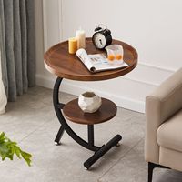 Table basse/de salon moderne et élégante en métal massif et bois, mobilier décoratif pour salon, personnalisable, vente en gros