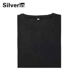 T-shirt sport homme confortable en coton avec fibres d'argent pur - Product Image 5