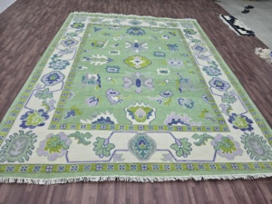 Tapis noué à la main tapis de laine fait à la main tapis de laine de qualité fine turque laine organique pour salon chambre chambre d'enfants - Product Image 2