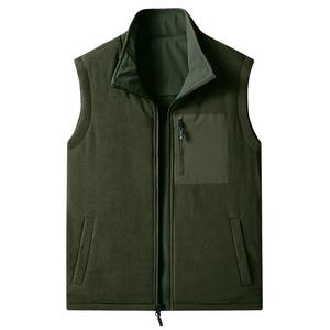 Chaleco de lana de algodón transpirable de invierno para hombre de alta calidad, chaquetas informales cálidas sin mangas para ropa exterior, prendas de vestir OEM - Product Image 6