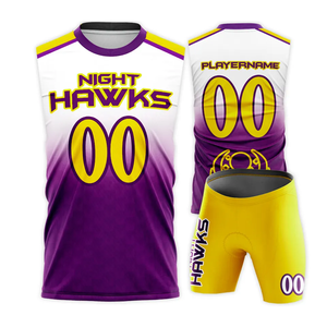 100% Poliéster Sublimación personalizada Equipo Logo Diseño 7on7 Jerseys Conjuntos Alta calidad 7v7 Uniforme de fútbol Hombres jóvenes - Product Image 5