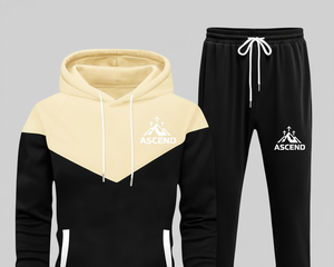 Chándal con Capucha Unisex con Logotipo Personalizado |   Colección de Invierno |   Tejido de Algodón y Poliéster con Forro Polar, Transpirable y Antibacteriano - Product Image 3