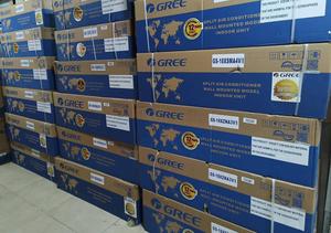 เครื่องปรับอากาศแบบแยกส่วน GREE 12001-15000 BTU ระบบทำความเย็นและความร้อน อินเวอร์เตอร์ปรับความถี่ได้ พร้อมชุดภายนอกอาคาร บรรจุภัณฑ์กล่องลูกฟูก - Product Image 4