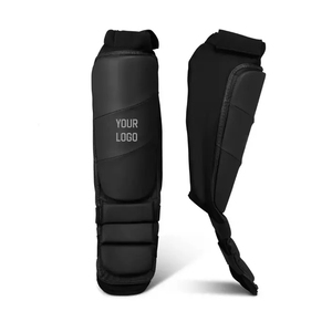 Venta al por mayor de espinilleras cálidas artes marciales Kick Boxing Taekwondo Instep Guards MMA Espuma Espinilleras con función de protección - Product Image 5