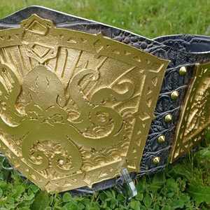 Ceinture de lutte de championnat personnalisée taille professionnelle personnalisée avec votre nom ou votre logo pour le sport et le divertissement - Product Image 5