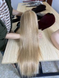 Hot Sale Human Hair <b>Wigs</b> 360 Full <b>Lace</b> Light Brown <b>Wig</b> Women Wholesale Virgrin Hair <b>Lace</b> Front <b>Wig</b> for Black Transparent DHL VIP - Product Image 2