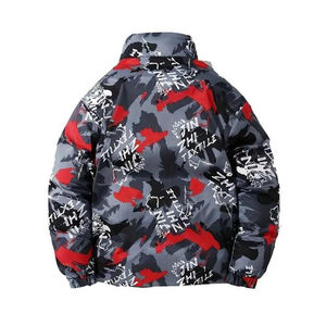 Nouveau design de vestes doudoune sur pied pour hommes vêtements d'hiver veste en duvet à col montant pour hommes - Product Image 2