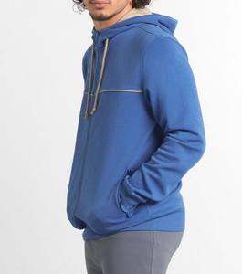 2025 Active Wear sweat à capuche confortable pour hommes en gros fermeture éclair respirant haute qualité hommes vêtements d'hiver sweats à capuche classiques - Product Image 2