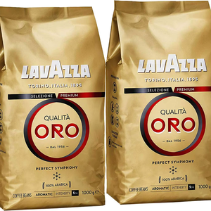 LAVAZZA QUALITA ORO Granos de Café Italiano Premium Tueste Medio 100% Arábica 1kg - Product Image 5