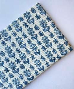 Tela 100% Algodón Estampada a Mano con Bloques, Hecha a Mano en India, Ecológica, Tradicional, Transpirable - Product Image 5