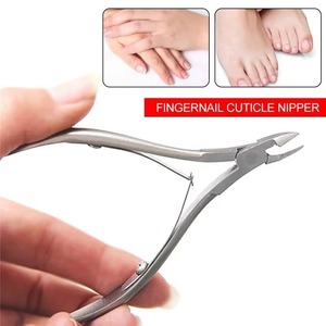 Cortaúñas Profesional de Acero Inoxidable de Alta Calidad, Alicates para Cutículas, Cortaúñas Gris, Herramienta de Manicura, Cortaúñas - Product Image 1