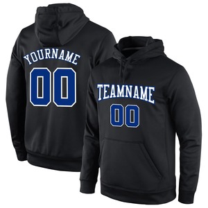 Industrie directe en gros 3D brodé personnalisé cousu bleu clair blanc-violet fondu mode sport pull sweat à capuche - Product Image 2
