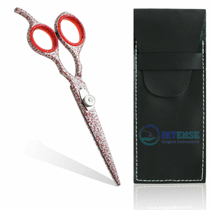 Tijeras de peluquería profesionales de acero inoxidable duraderas, tijeras de corte de pelo de salón de peluquería con cuchillas afiladas de afeitar, venta al por mayor - Product Image 5