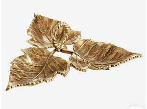 Tazón DE SERVICIO DE ALUMINIO moderno con elegante acabado dorado, ideal para invitados, comedores, fiestas de boda y hoteles - Product Image 3