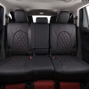 Housse de siège de voiture EKR <span class=keywords><strong>2022</strong></span>, ensemble complet, cuir et mousse, personnalisable pour Navara, CR-V, Civic, Infiniti, Volvo - Product Image 6