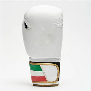 Gants de boxe et de MMA professionnels personnalisables de 8oz 12oz 16oz Gants d'entraînement durables en cuir PU pour le sport des adultes - Product Image 2