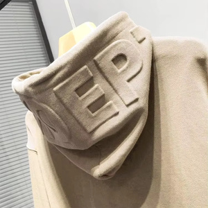 Venta al por mayor en blanco de gran tamaño de algodón pesado 450 GSM polar pulóver Sudadera con capucha para hombre sudadera casual diseño personalizado - Product Image 1