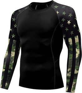 2025 personnalisé MMA Rash Guard chemise pour hommes à manches longues Compression Gym Wear Surf BJJ fournisseur OEM pour en vrac - Product Image 1