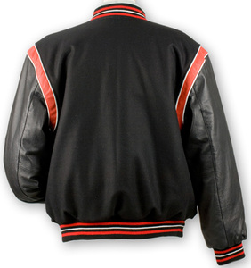 Chaqueta universitaria de cuero de alta calidad para hombre, logotipo personalizado, Chenille bordado, ropa de calle de retazos, bombardero de invierno, estilo Formal - Product Image 1