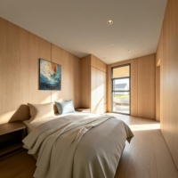 ZYBOX Source Factory Villa Modulaire Préfabriquée Extensible à Texture Pierre pour le Canada et le Moyen-Orient, Unité de Jardin de Luxe