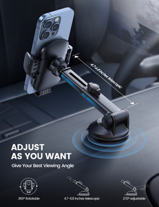 Lamicall stcd07 3-trong-1 quân sự cấp xe điện thoại chủ 360 ° xoay với móc kim loại và 4-khóa bảo vệ 4-trong-1 điện thoại chủ - Product Image 4