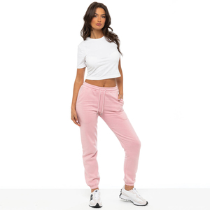 Pantalon de jogging personnalisé unisexe pour femmes surdimensionné en coton éponge français 500 GSM pantalon de survêtement taille moyenne pour l'hiver - Product Image 4