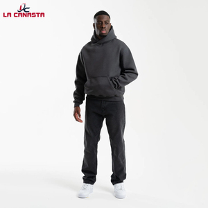 <b>Workout</b> Clothing Pullover French Terry Cotton Fleece Blank Heavyweight Hoodie Custom Printing Embroidery Logo Men <b>Hoodies</b> - Product Image 5