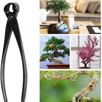 Ensemble d'outils de taille pour bonsaï durable de 15 pièces, manche en acier au carbone, kit de ciseaux de coupe complet, étui en nylon, outil à main de bricolage pour le jardin, creuser