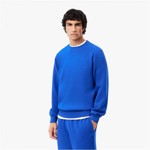 Jersey azul de ajuste relajado de diseño personalizado OEM, sudadera duradera para deportes al aire libre, sudadera de estilo moderno - Product Image 1