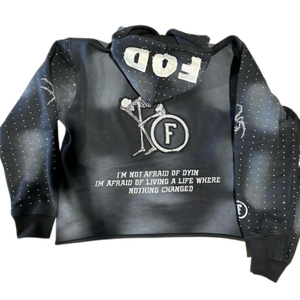 เสื้อฮู้ดเทอร์มอลยูนิเซ็กส์2ชิ้นมีซิปผ้าฝ้ายเสื้อฮู้ดกำหนดรูปแบบสตรีทแวร์ผ้าโพลีเอสเตอร์เสื้อกันลม - Product Image 3