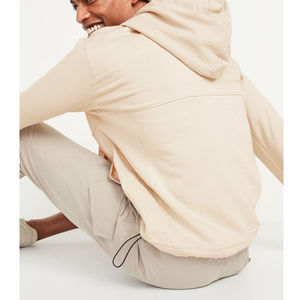 Custom Unisex <b>Fleece</b> <b>Sherpa</b> Fur Lined <b>Hoodie</b> Embroidery Warm <b>Hoodie</b> <b>Men</b> Hooded Sweatshirt <b>Men's</b> Winter Heavy <b>Hoodie</b> - Product Image 2