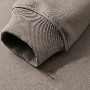 Sweat à capuche oversize en molleton de coton lourd en gros, à épaules tombantes, personnalisable pour femmes, logo personnalisé - Product Image 5