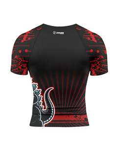 Quick Dry Sports Tight fitting <b>Long</b> <b>sleeved</b> Compression Shirt Men's Printed Elastic Breathable Tshirt Fitness Training Top - Product Image 5