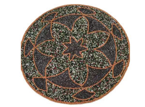 Sous-verres et sets de table brodés de fleurs de haute qualité, nouvelle collection d'Inde, proposés à des prix de gros compétitifs - Product Image 5
