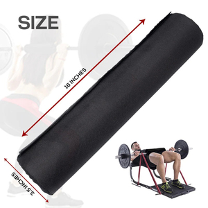Barbell Pad for Squats, Lunges and Hip Thrusts - Squat Pad <b>Weight</b> <b>Lifting</b> <b>Bar</b> Cushion Pad Protector for Neck and Shoulder - Product Image 2