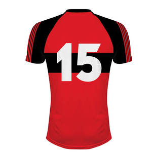 GAA gaelic เสื้อเจอร์ซีย์ฝึกซ้อมฟุตบอลเสื้อกีฬารัดรูปพิมพ์ลายเสื้อซับลิเมตถัก - Product Image 2