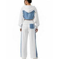 Ensemble deux pièces surdimensionné pour femmes, matière douce, tenue de détente, ensemble deux pièces surdimensionné pour un usage quotidien