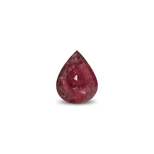 Rubis naturel (Manik) 3,3 carats, pierre précieuse non montée, taille coussin facettée, émeraude qualité AA+, créé en laboratoire par traitement thermique, disponible rouge rose - Product Image 2