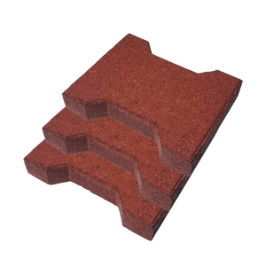 Baldosas y adoquines de goma con forma de hueso de perro de alto impacto para desarrollos urbanos y áreas equinas de Malasia - Product Image 1