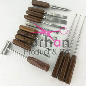 Juego Ortopédico Capener Cinceles Periosteal Elevadores Halle Bone Curette 13 Pcs - Product Image 3