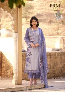คอลเลกชัน salwar kameez ผ้าฝ้ายสนามหญ้าพิมพ์ดิจิตอลมีแคตตาล็อกเต็มรูปแบบในอัตราขายส่งคอลเลกชันพรีเมี่ยม - Product Image 6