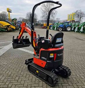 Miniexcavadora Compacta Kubota U10-5 con Giro Cero de Cola, Microexcavadora Diésel con Hidráulica Auxiliar - Product Image 3
