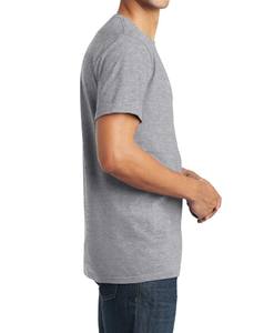 Personnalisation en gros de T-shirts en pur coton 100%, t-shirt surdimensionné pour hommes t-shirts à col rond en tissu tricoté vierge ordinaire - Product Image 2