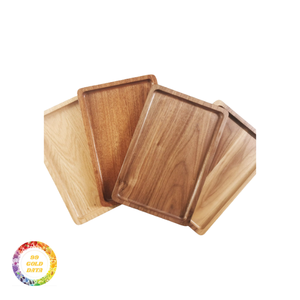Bandeja de madera moderna con ASAS-Artesanía superior a un excelente precio - Product Image 1