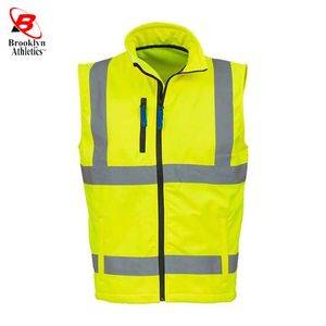 Hi Vis Viz Puffer Body Warmer Chaleco de lana de 2 tonos de alta visibilidad - Product Image 5