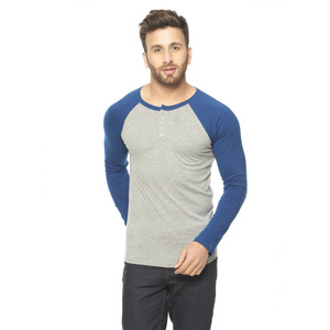 Camiseta de Manga Larga con Peso Equilibrado, 100% Algodón, 205 GSM, Transpirable, Cómoda, Informal, Proveedor de Etiqueta Privada OEM Personalizada - Product Image 1