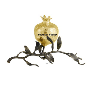 Wedding Decorative Flower <b>Vase</b> <b>Set</b> Of Two Handmade Designer Flower Pot Classic Stylish Wholesale New Metal Flower <b>Vase</b> - Product Image 3